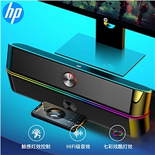 惠普 (HP)有线音箱 智能触控RGB灯效  DHE-6003