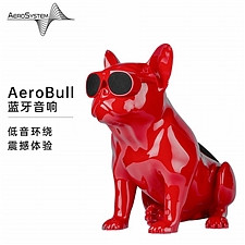 JARRE AERO SYSTEM多媒体音箱 小狗 (红色)  AeroBull XS1