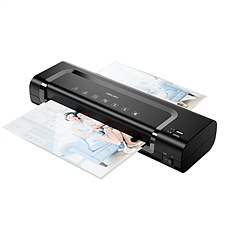 得力 塑封机 (黑) A4  14375