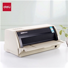 得力 针式打印机 (白灰) 110列  DL-690K