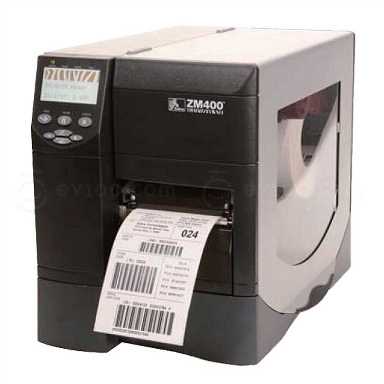 斑马 工业级条码打印机 300dpi  ZM400