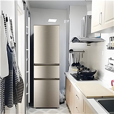 海尔 三门直冷冰箱 219升  BCD-219LHC3E0YH