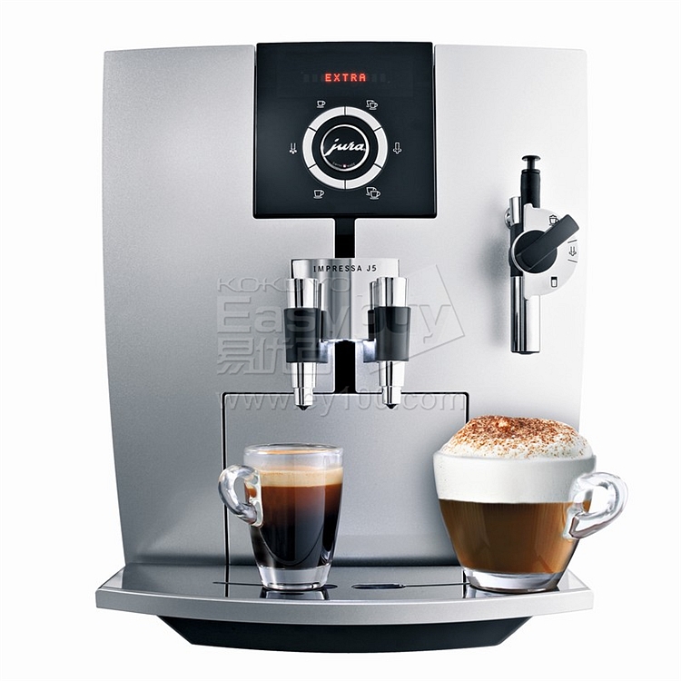 优瑞 Jura原装进口全自动商用咖啡机 (白)  Impressa J5