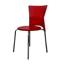 吴俚 培训椅 (红)  WL-8097CX