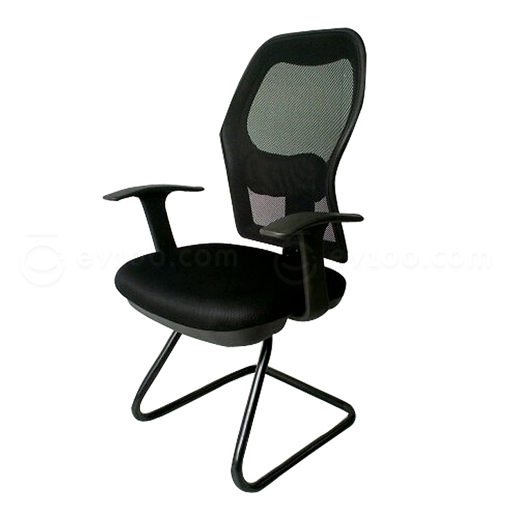 吴俚 会议椅 (黑)  WL-8263C