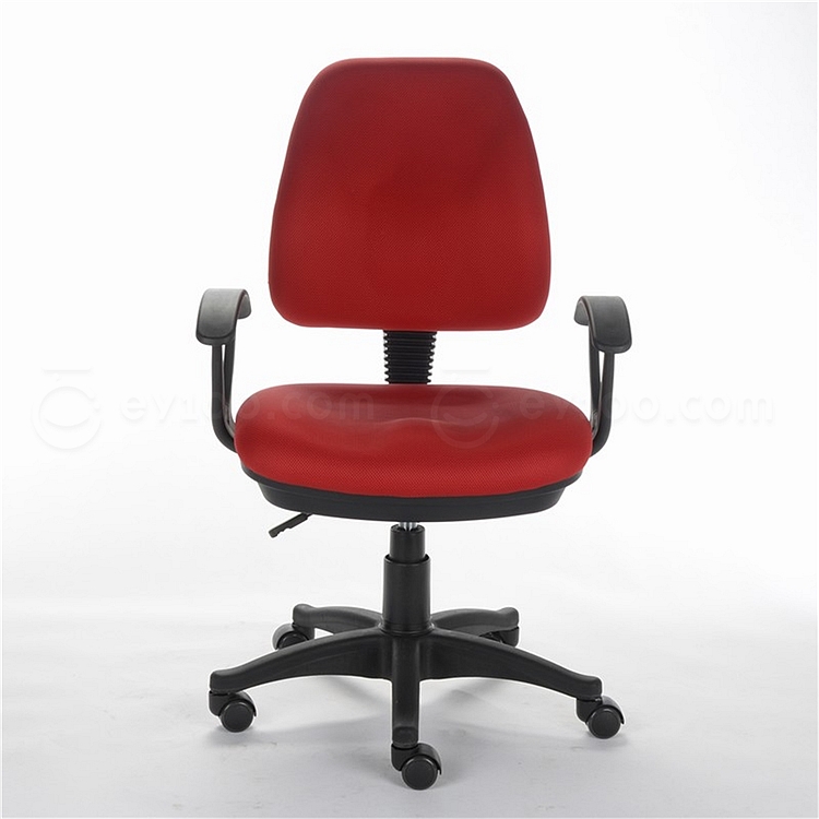 顺发 布艺职员椅 (红)  SH332