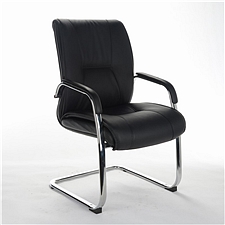 顺发 仿皮会议椅 (黑)  SH9005C