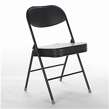顺发 仿皮折叠椅 (黑)  SH256B