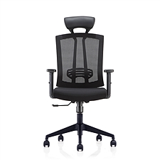 集大 办公椅 (黑) W630*D615*H1170-1270mm  CH-163A-LPG