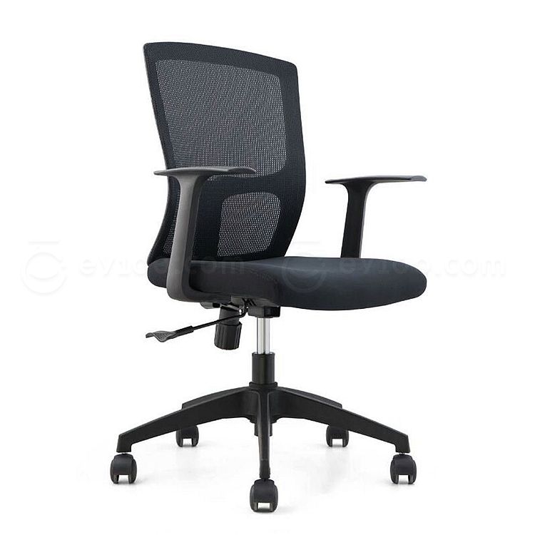 集大 办公椅 (黑) W620*D610*H910-990mm  CH-183B