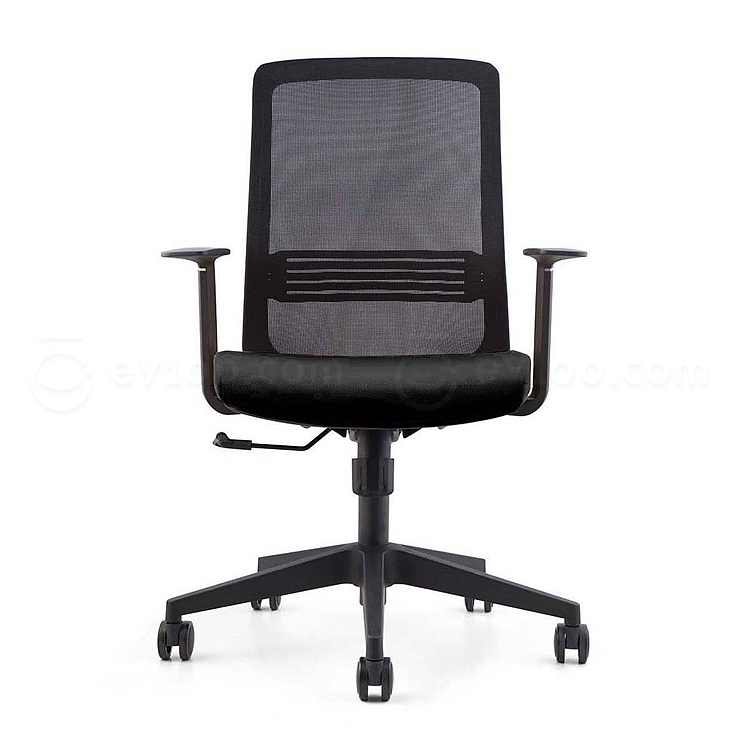 集大 办公椅 (黑) W640*D630*H950-1050mm  CH-178B