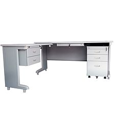 集大 办公桌 (浅灰色)  AZGX-1610A