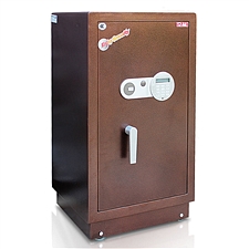 全能 电子密码保险箱防盗保险柜 (棕色) 95KG  HG-8045