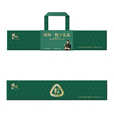 锋味派 缤纷粽子礼盒8粒装 800g