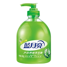 蓝月亮 瓶装洗手液 500ml  芦荟