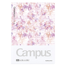 国誉 Campus水彩絮语PVC封套本 (粉) B5/80页  WSG-NBDDB580P