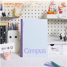 国誉 Campus经典点线系列无线装订本 (紫色) A5/80页  WCN-NA588V