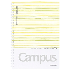 国誉 Campus水彩絮语软线圈笔记本 (黄) B5/40页  WSG-SRDB540Y