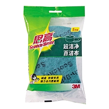 3M 思高抗菌百洁布 (绿色)  6105