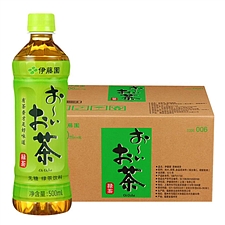 伊藤园 原味绿茶(无糖)量贩 500ml*15瓶/箱