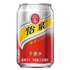 怡泉 干姜水量贩装 330ml*24罐