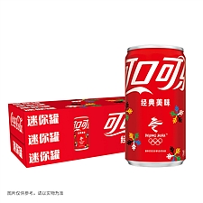 可口可乐 迷你摩登罐量贩装 200ml*12听*2/组