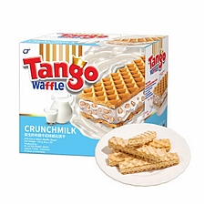 探戈 Tango 咔咔脆威化饼干 160g  牛奶味