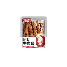 龙帮 原切手撕牛肉条 100g  香辣味