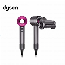 戴森 (DYSON) Supersonic 新一代吹风机 (紫红色) 顺发 防飞翘 二合一  HD15