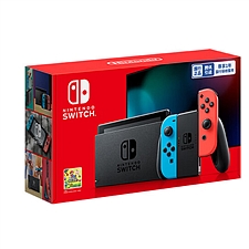 任天堂 Switch 国行游戏主机 (红蓝色) 续航增强版